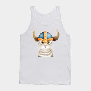 Morris, The Viking Cat Tank Top